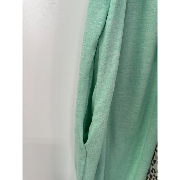 REB in J 220 Leopard Tie Waist Dress Womens Large Knee Length Green Animal Print - Picture 4 of 7